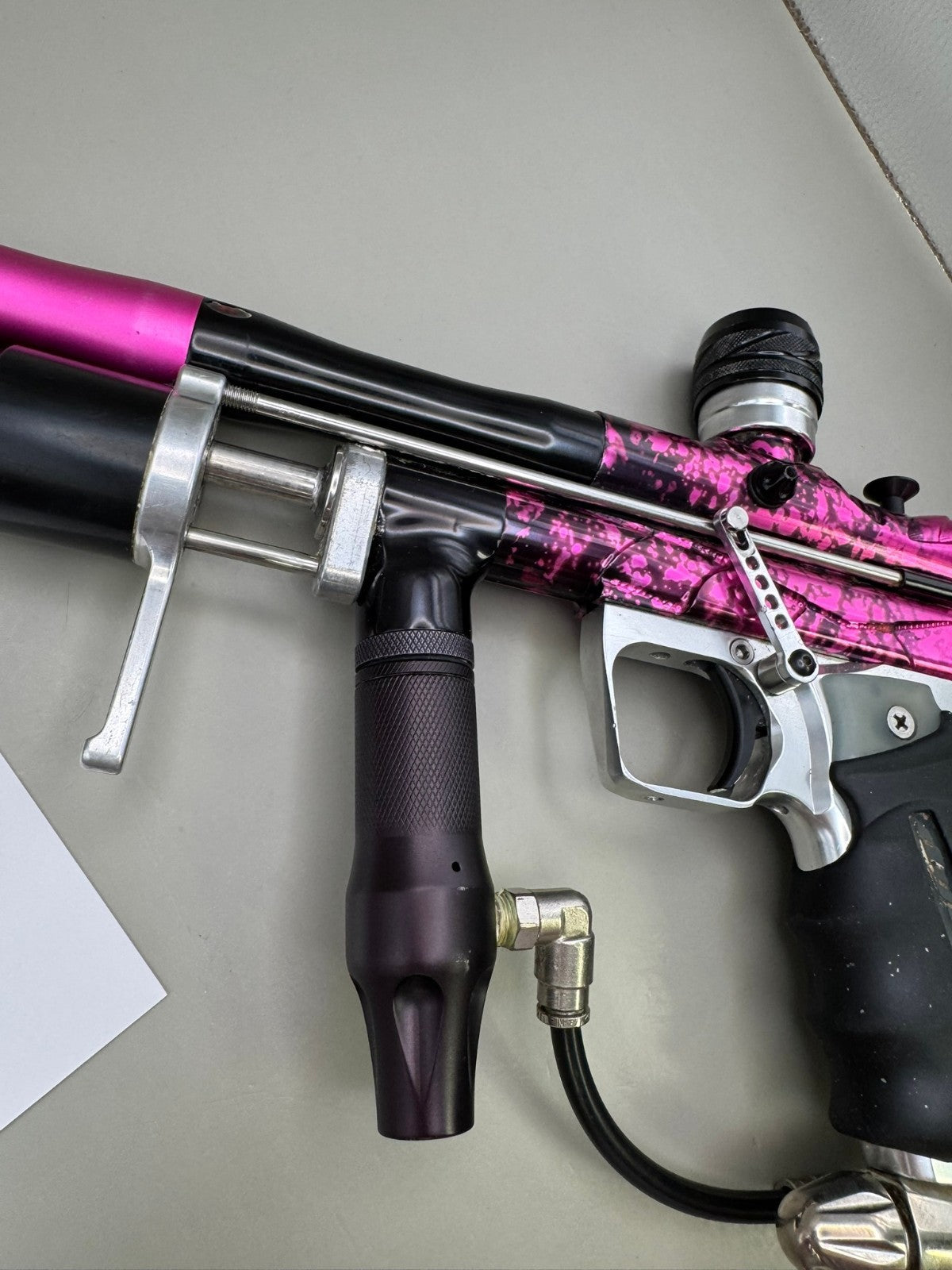 WGP Karnivor Mid-Block Pump - Pink - Paintball Marker Fully Working