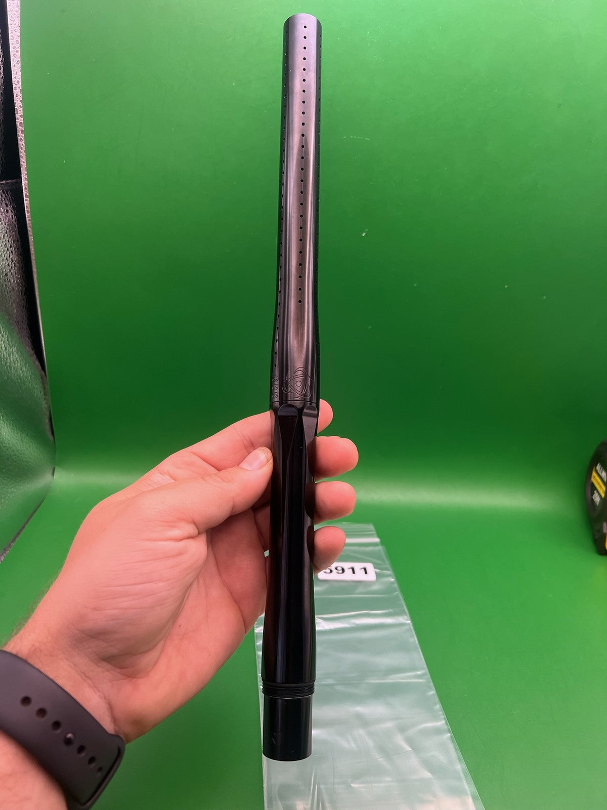 Autococker Inception Barrel 14" Black - used paintball barrel - black/gunmetal
