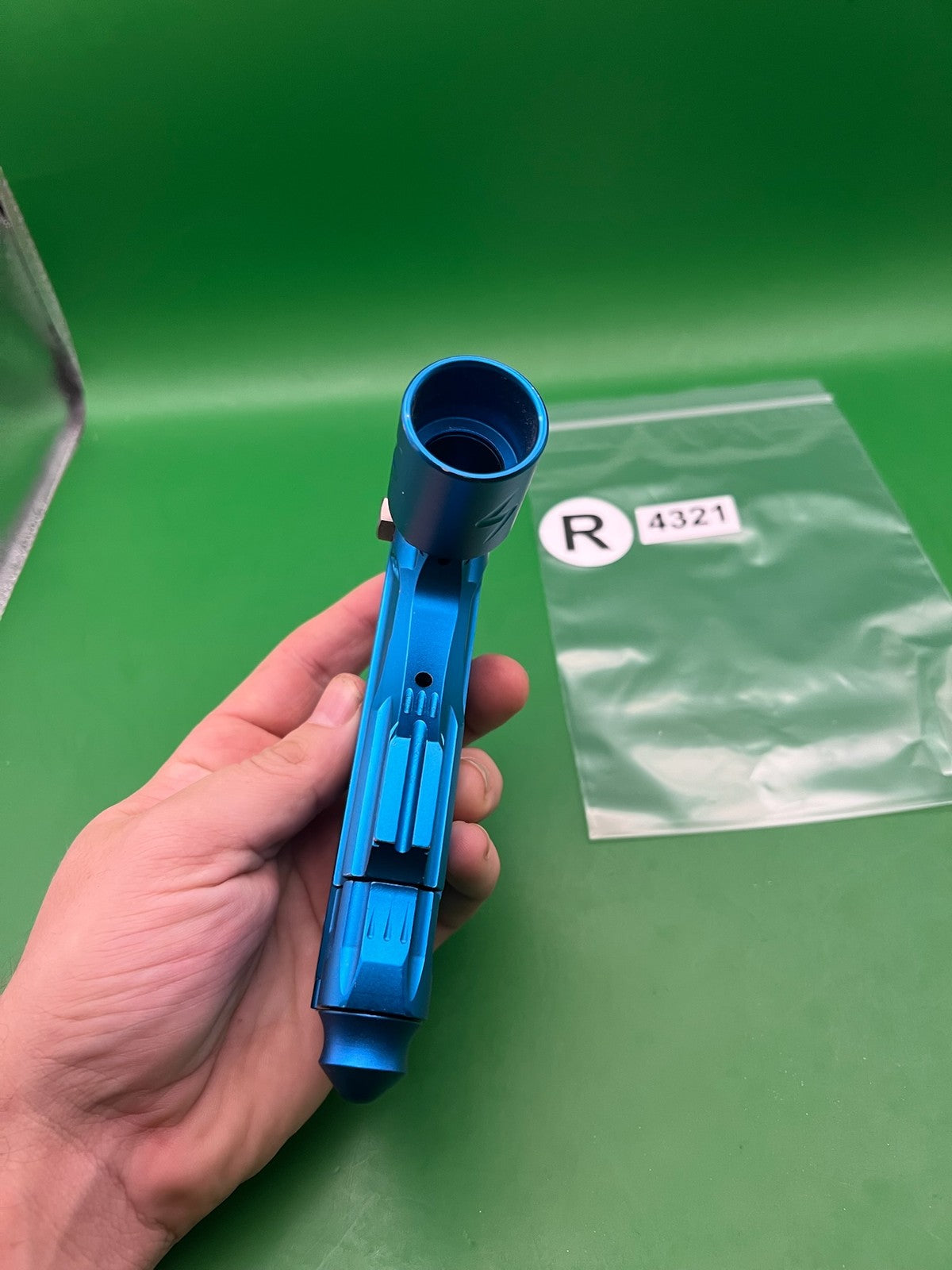 WDP Angel Autococker Superbolt Body Blue Anodized Milled Aluminum