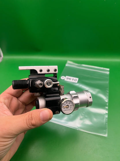 Smart Parts Max-Flo 4500 PSI Paintball Tank Regulator Silver Black