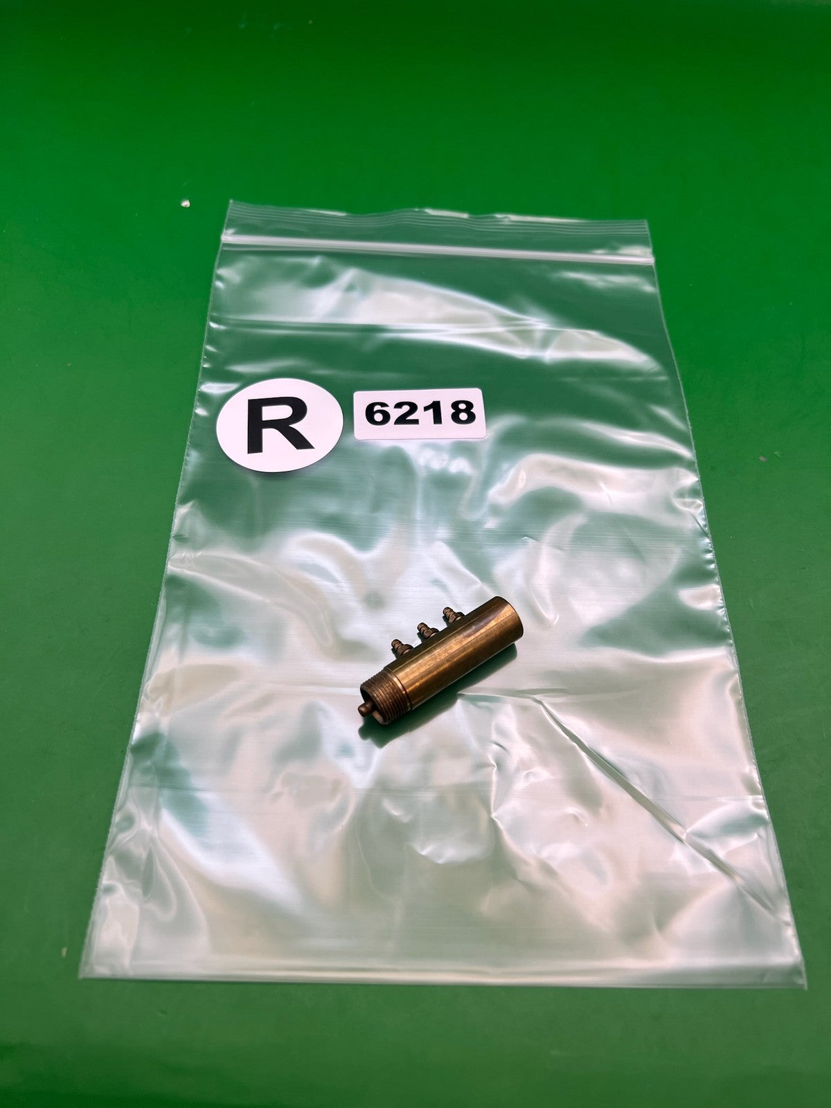 Brass Autococker Ram - used paintball ram - brass