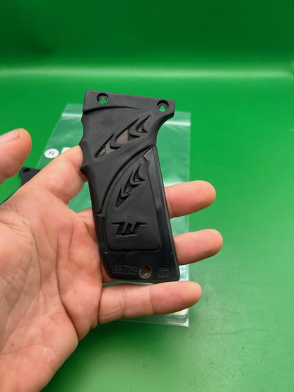 WGP Planet Eclipse Worr Blade Grip Panels Black Rubber Autococker Pair
