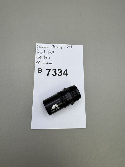 Sanchez Machine SM1 Barrel Back .695 Bore AC Thread Black