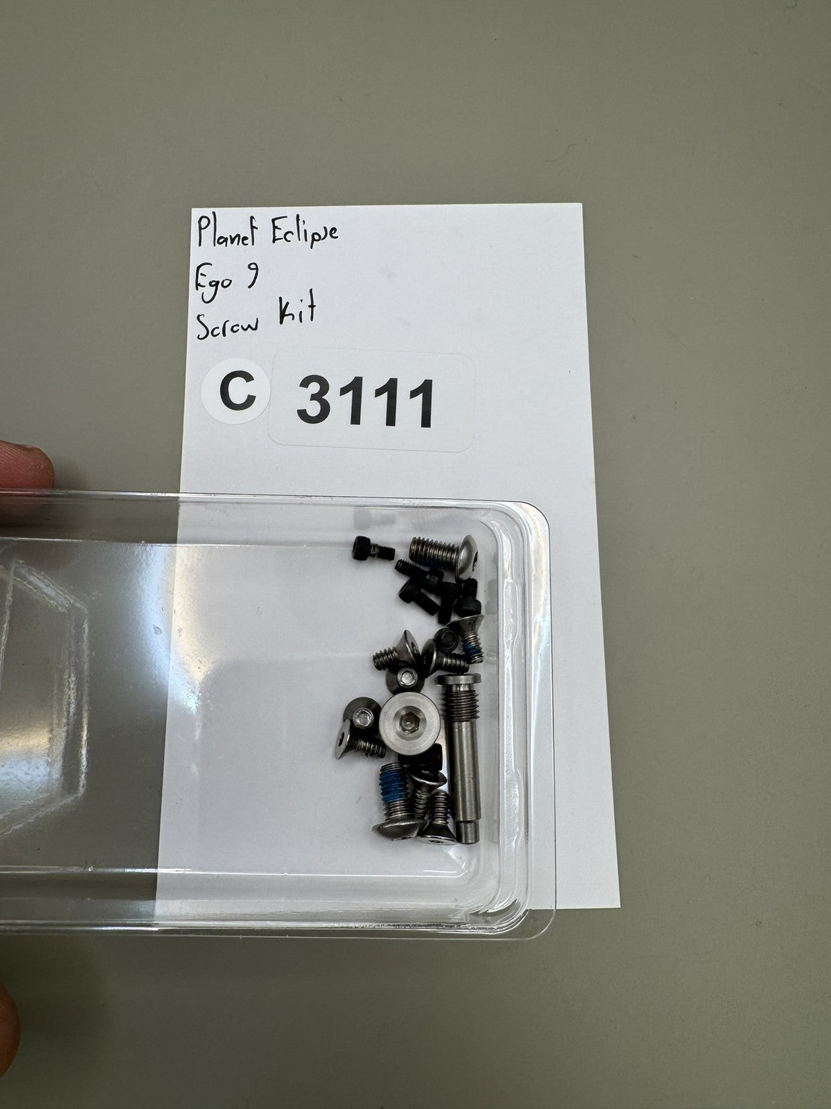 Planet Eclipse Ego 9 Screw Kit