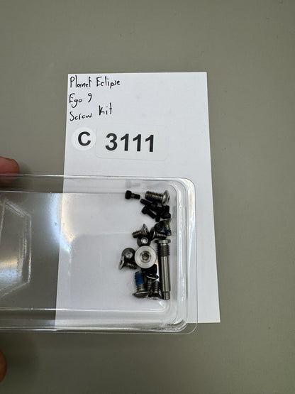 Planet Eclipse Ego 9 Screw Kit