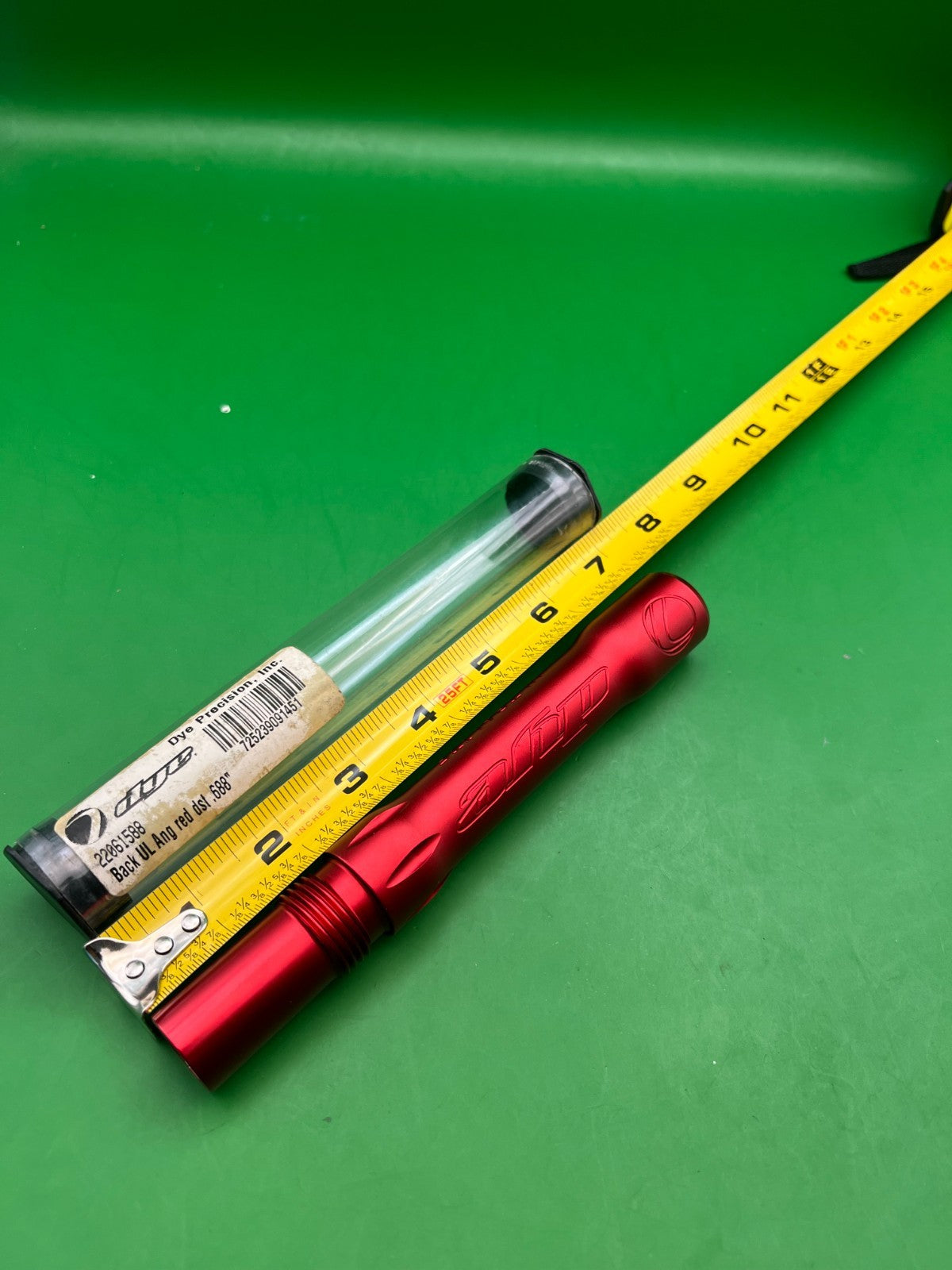 .688 Red WDP Angel Dye UL Ultralight Barrel Back
