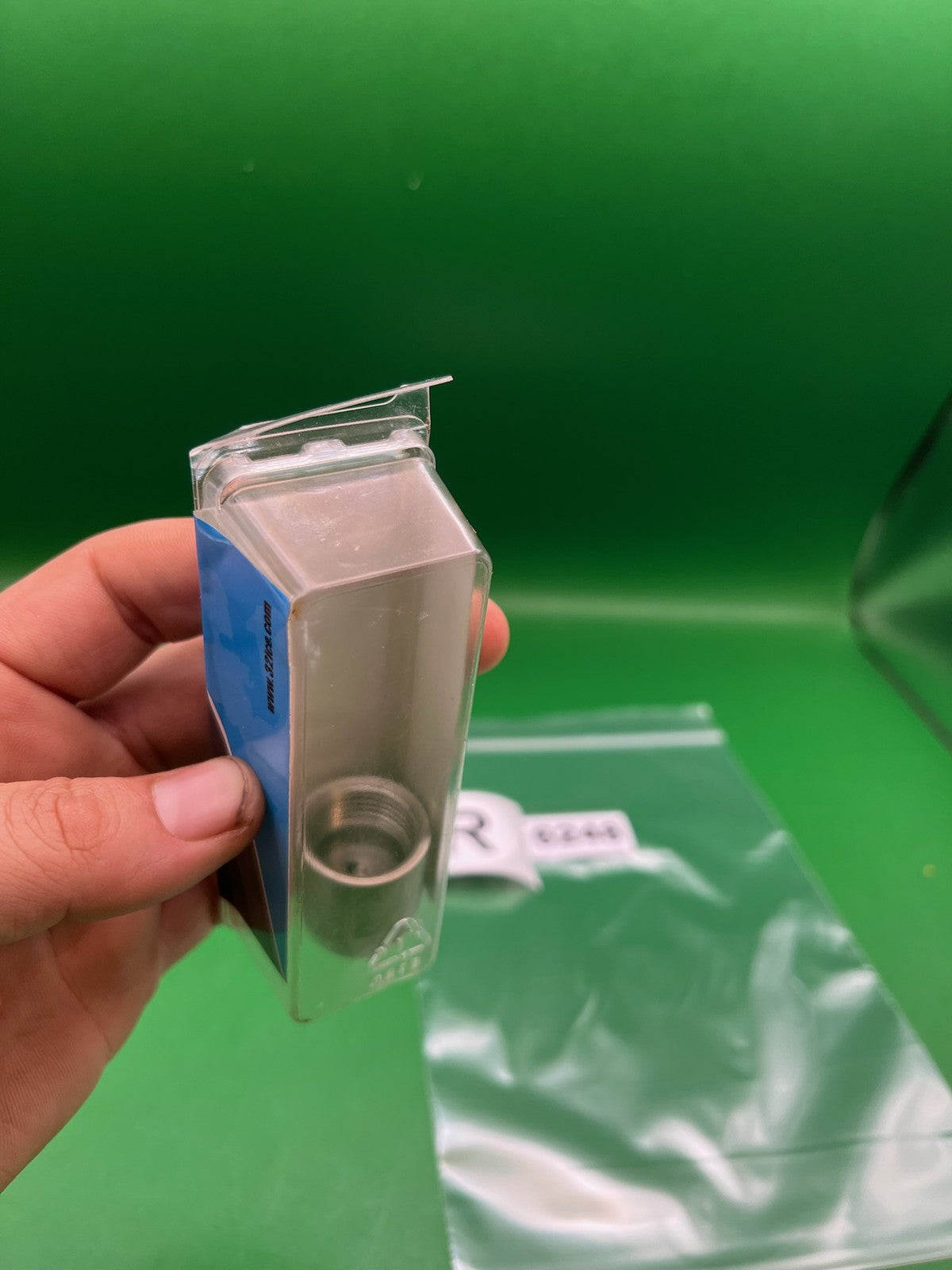 32 Degrees Vertical Adapter Silver - Autococker Compatible - used paintball marker part - unknown