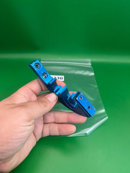 Custom Products CP Flame ASA Rail Drop Forward Blue Anodized Aluminum