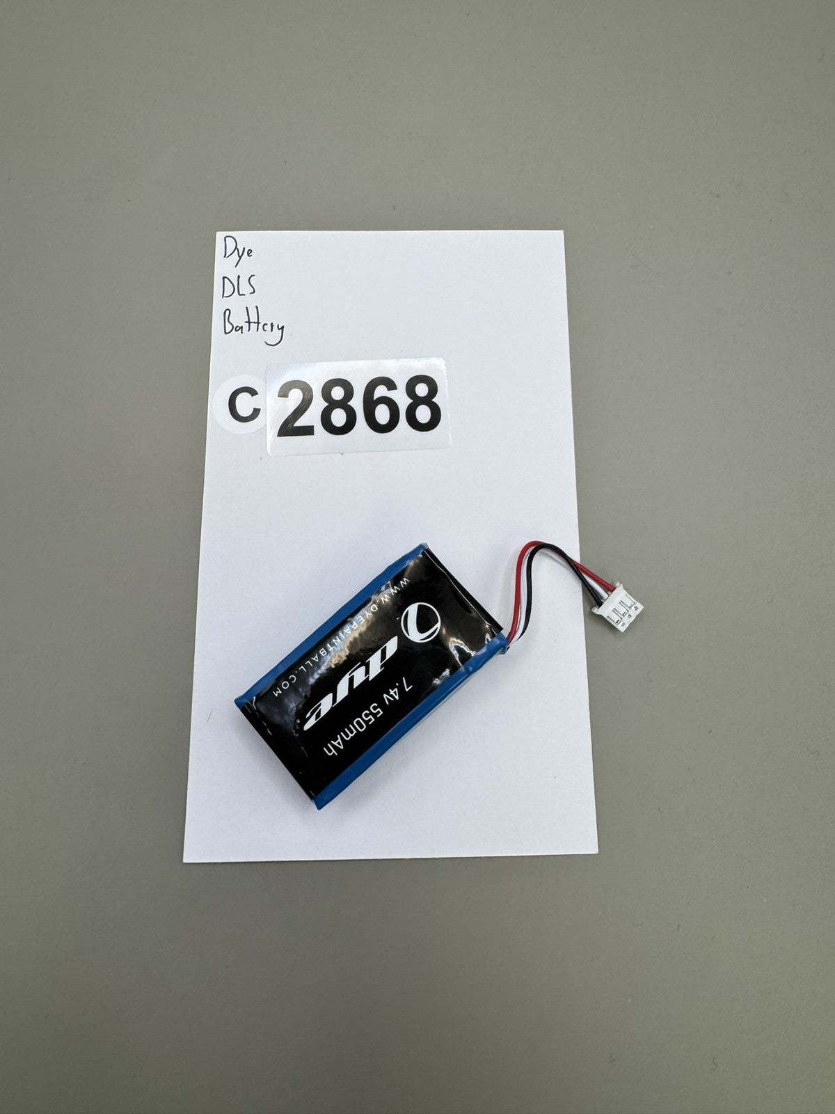 Dye DLS Battery