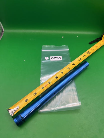 Angel A1 Barrel Tip Blue - used paintball barrel tip - blue