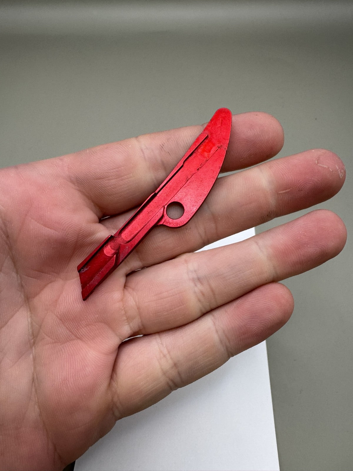 Planet Eclipse Ego 7 Eye Covers Red Anodized Aluminum Pair