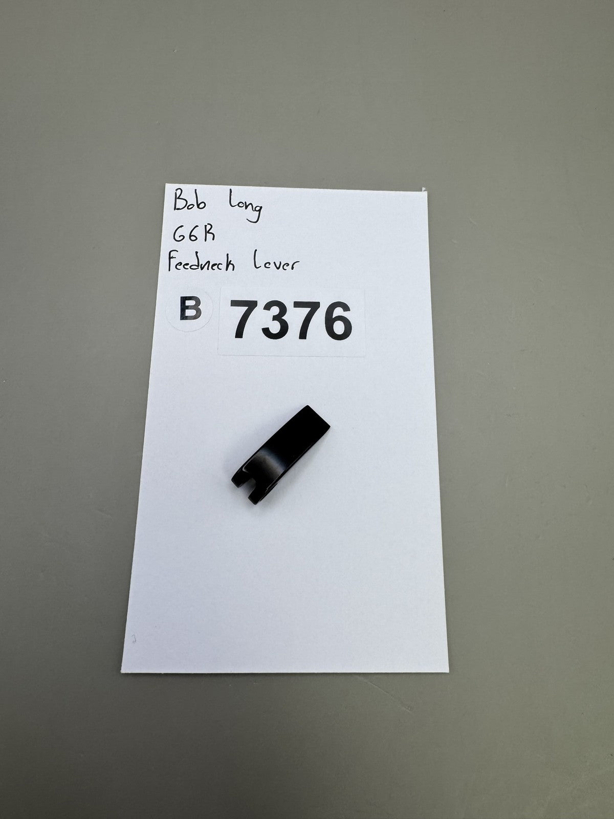 Bob Long G6R Feedneck Lever Black