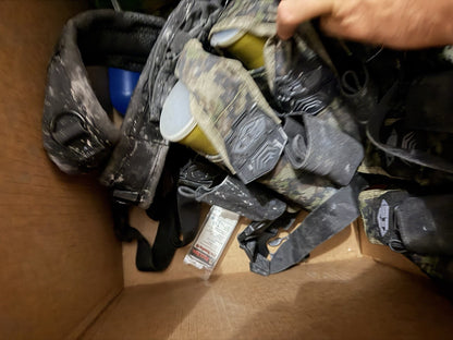 Paintball Gear - Lot Of POD Packs And Expired Tanks