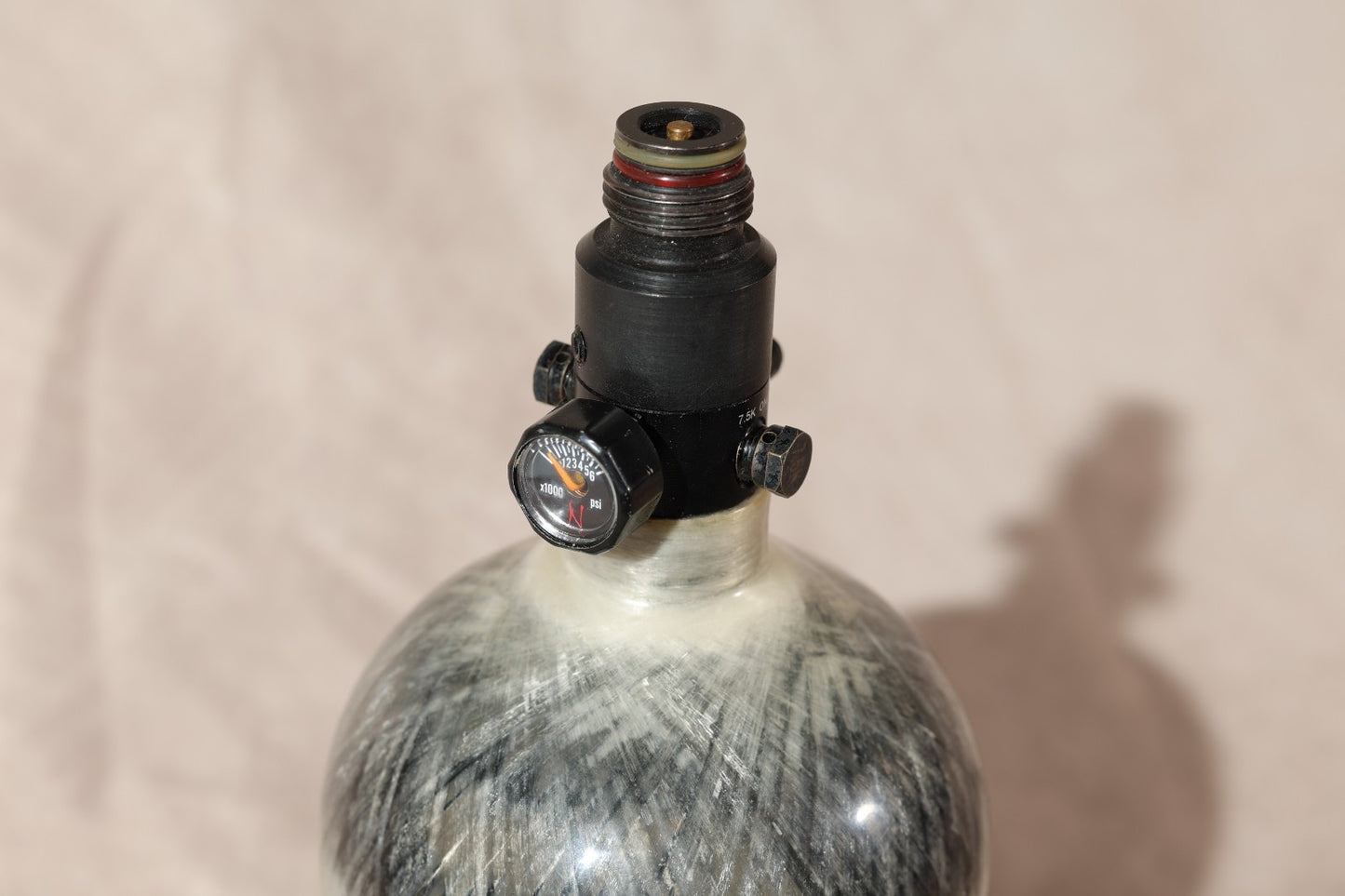 Ninja 50ci 4500psi Carbon Fiber Paintball HPA Tank With Tank Cover
