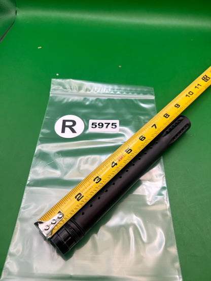 Ultralight Dust black Tip - used paintball barrel tip - dust black