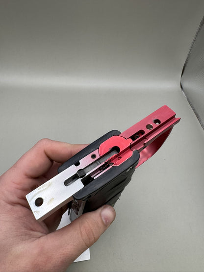 Planet Eclipse /WGP Autococker E-Blade Kit Red/Silver Fade - Tadao LED Board