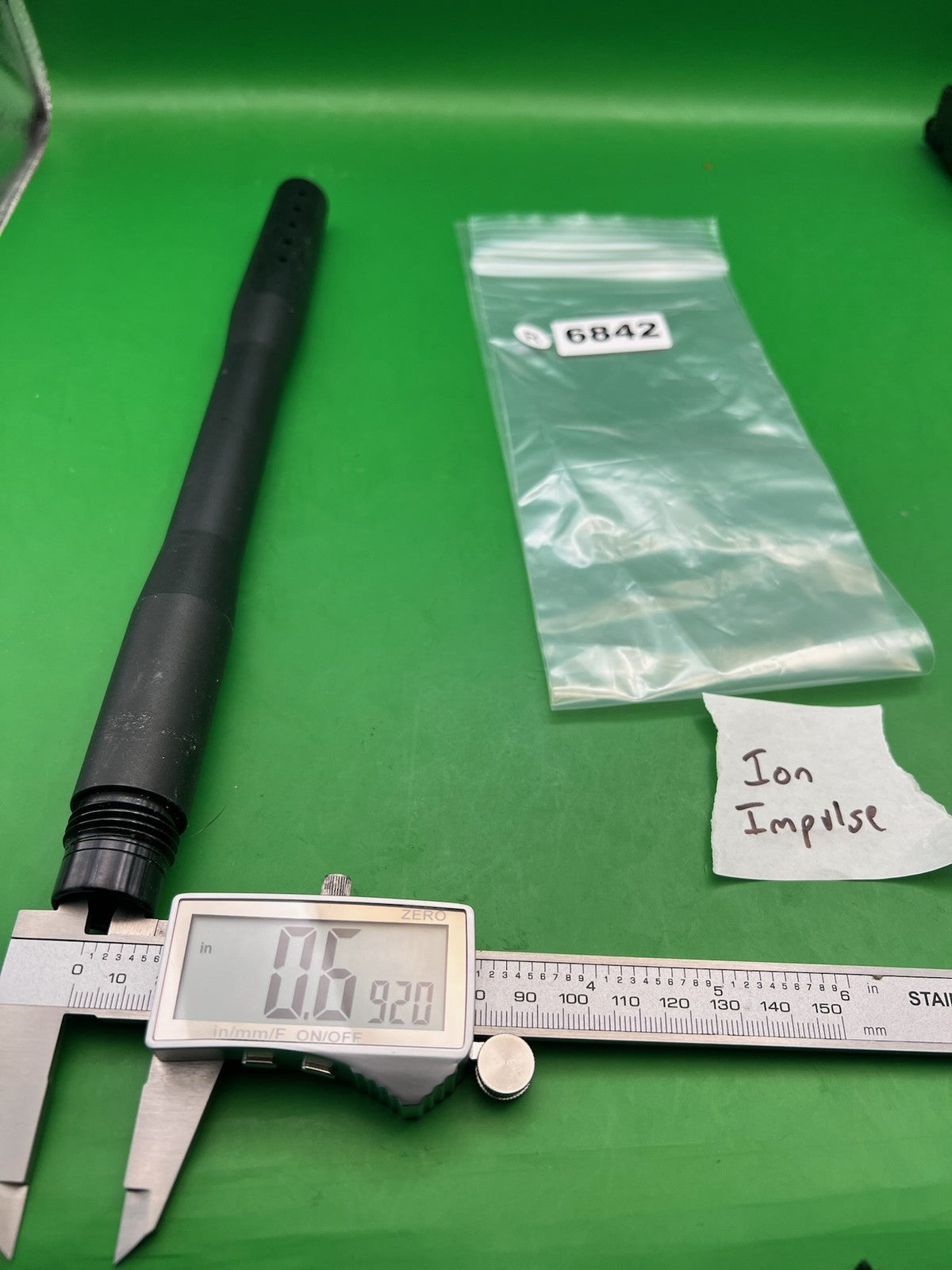 Smart Parts Ion Impulse Barrel Back Black 12in .689 Stock