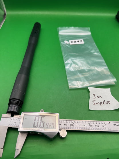 Smart Parts Ion Impulse Barrel Back Black 12in .689 Stock