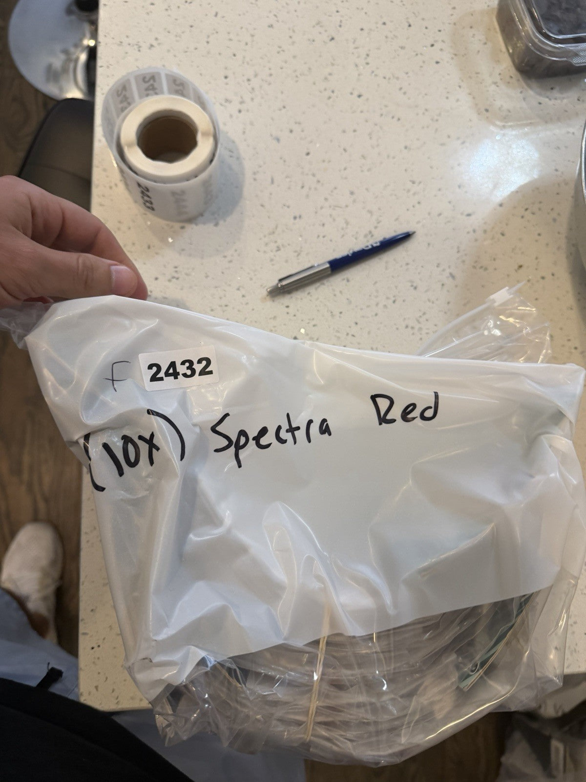 Lot Of 10 Red Spectra JT Lenses