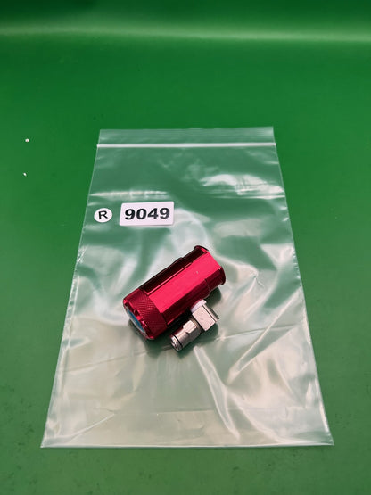 32 Degrees ASA Red Anodized Aluminum Paintball Dovetail
