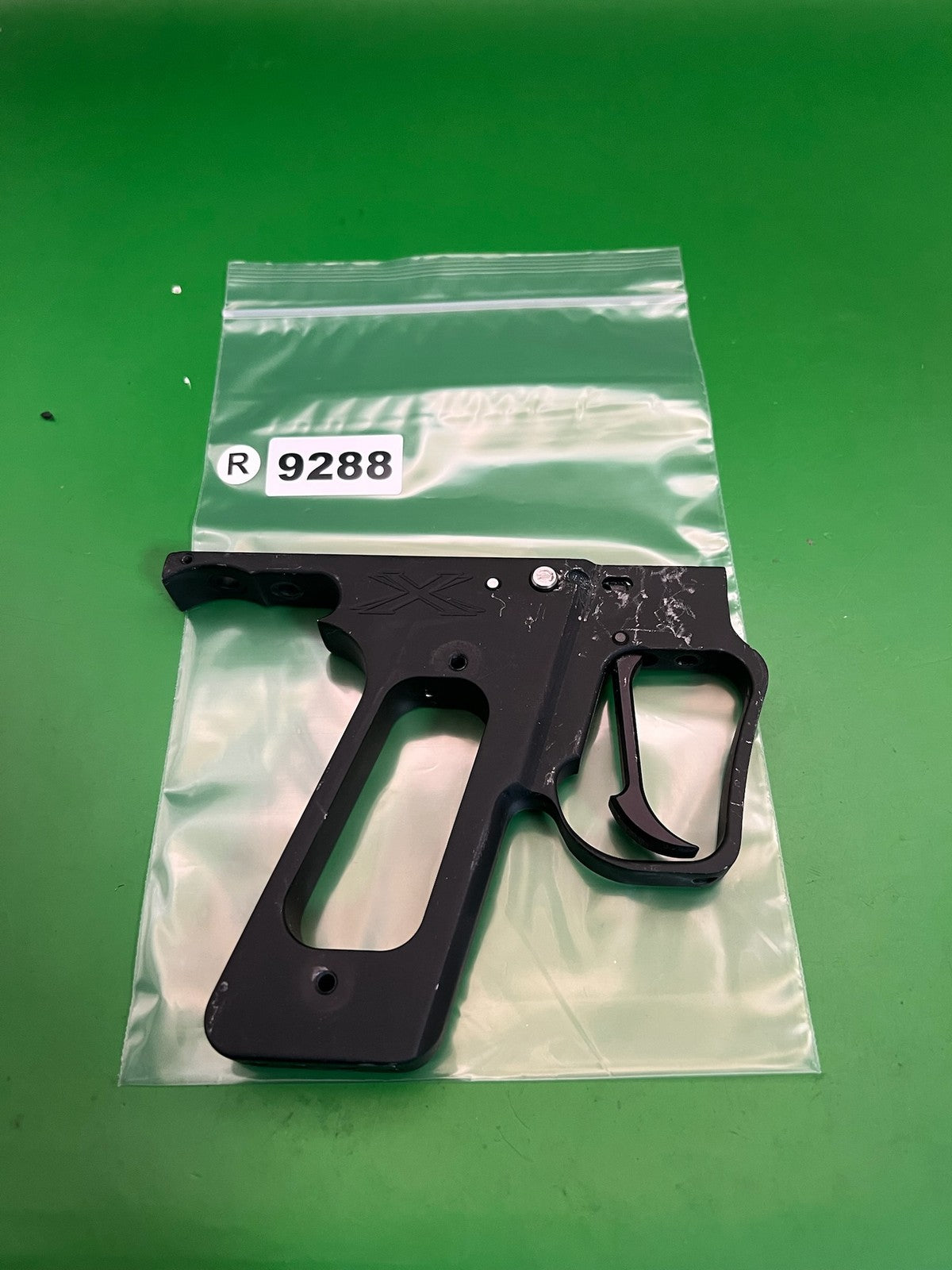 System X Autococker Swing Trigger Paintball Marker Frame Black Aluminum