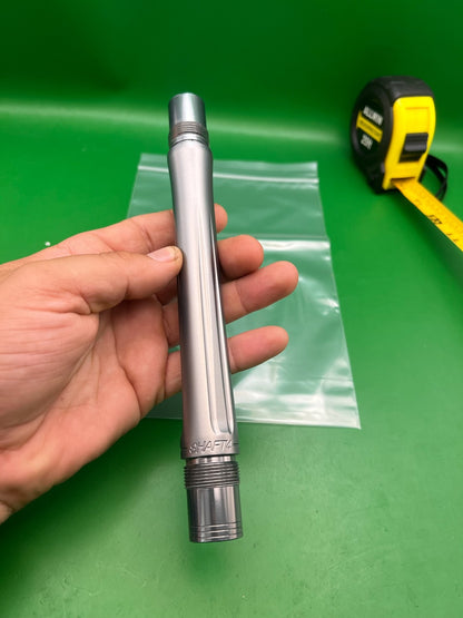 Planet Eclipse Shaft 4 Barrel Back Silver .689 Bore AC Thread ~8.5"
