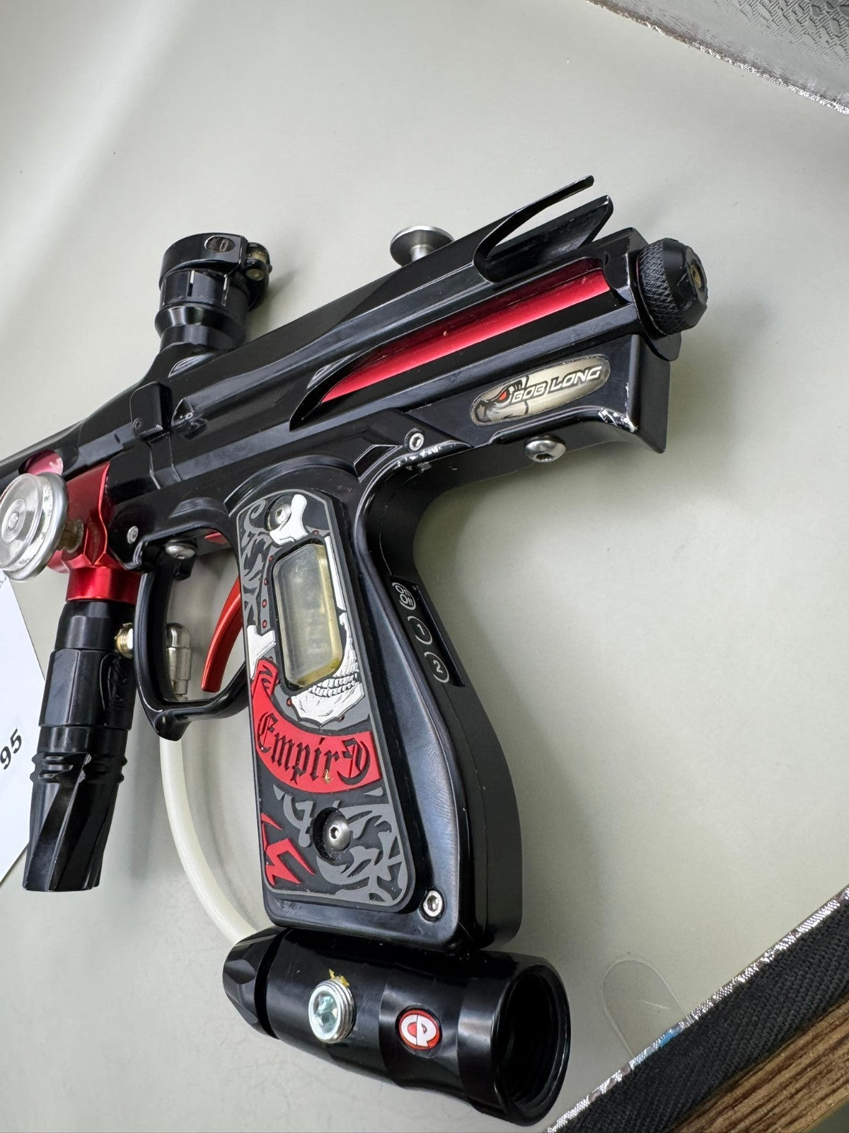 Bob Long 2k5 Lasoya Intimidator - Black/Red - Paintball Marker Fully Working