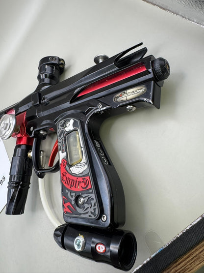 Bob Long 2k5 Lasoya Intimidator - Black/Red - Paintball Marker Fully Working
