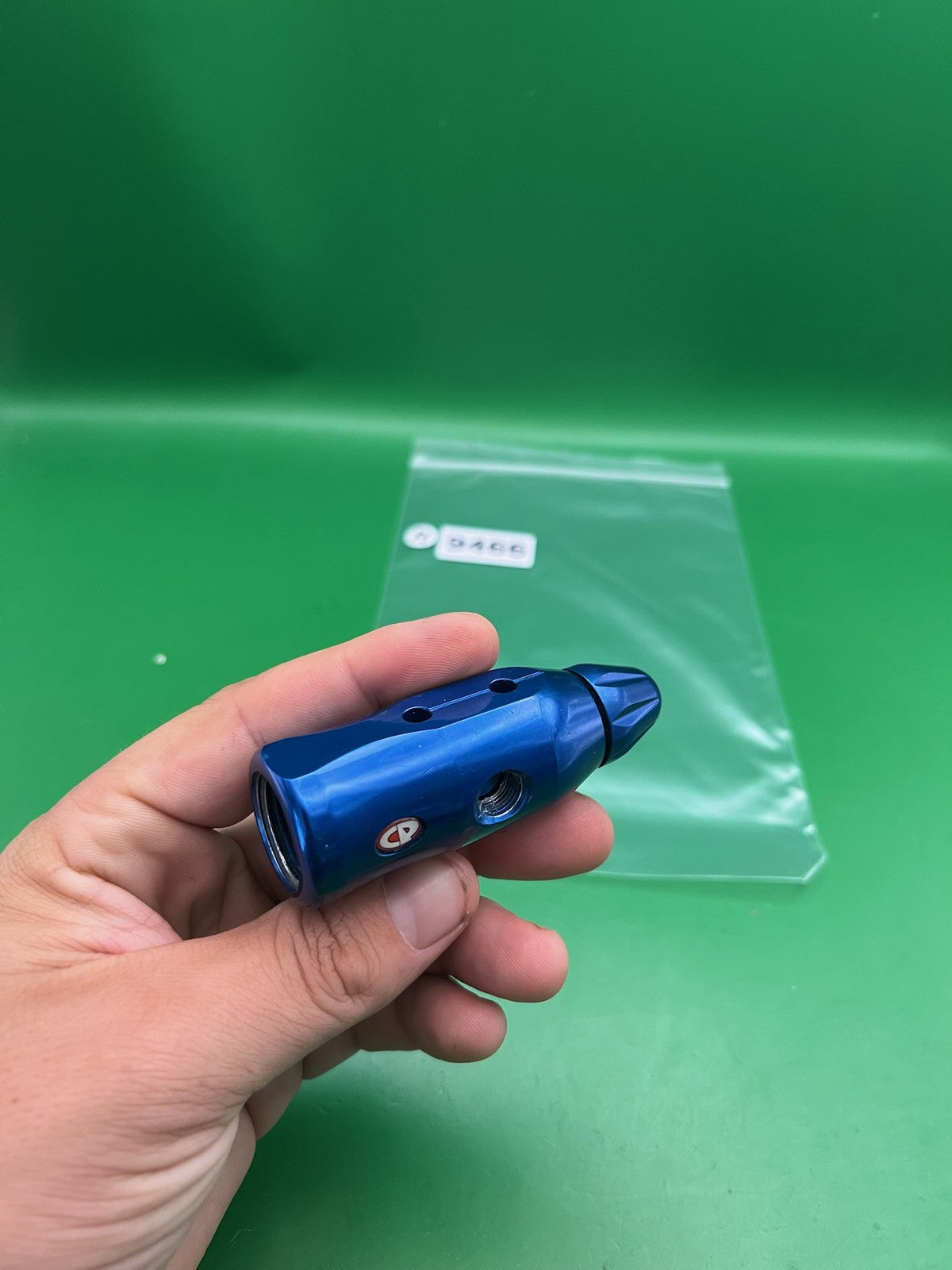 Direct Mount CP ASA Blue Anodized Aluminum Paintball Air System