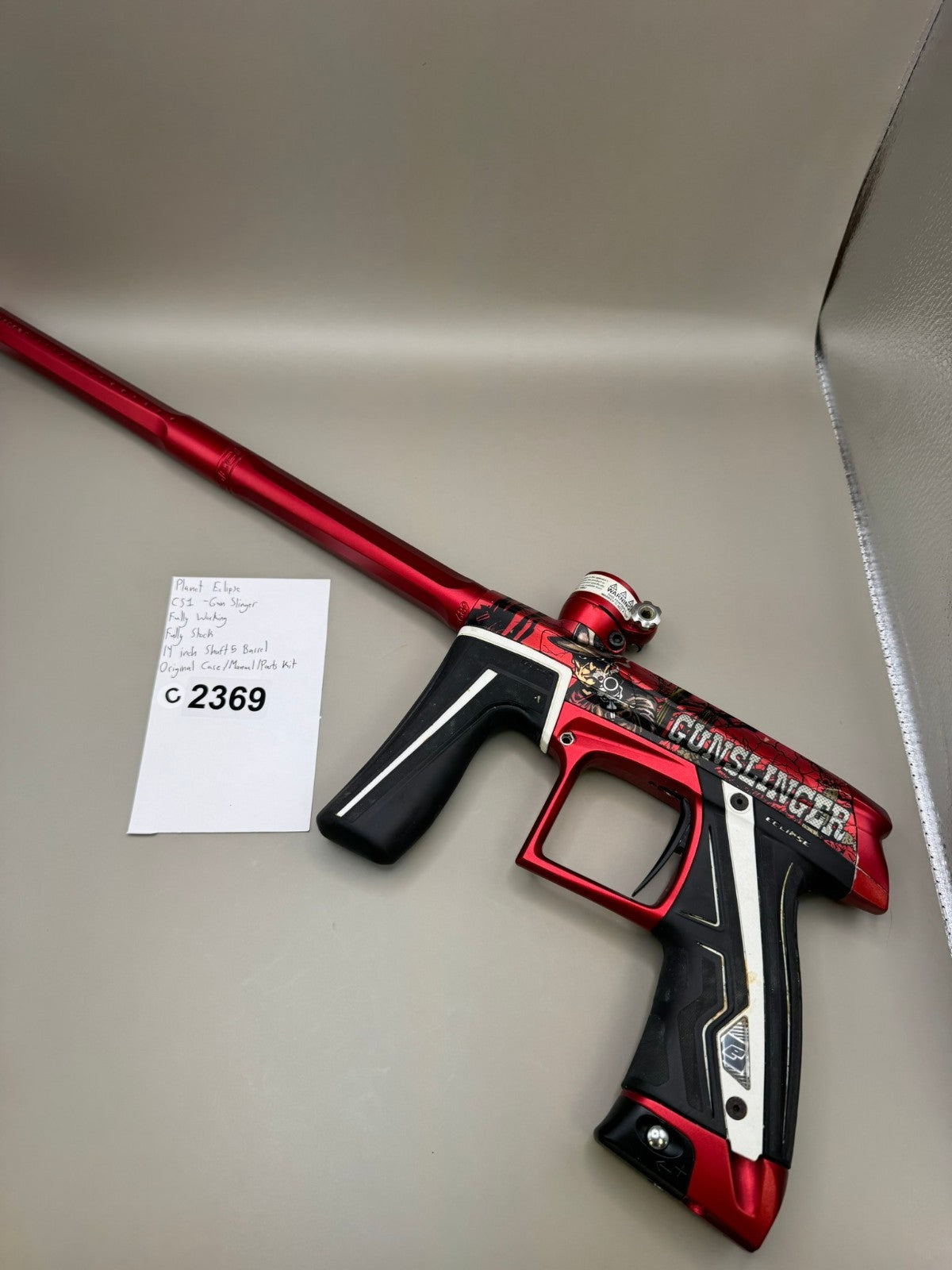 Planet Eclipse CS1 - Gun Slinger - Paintball Marker Fully Working