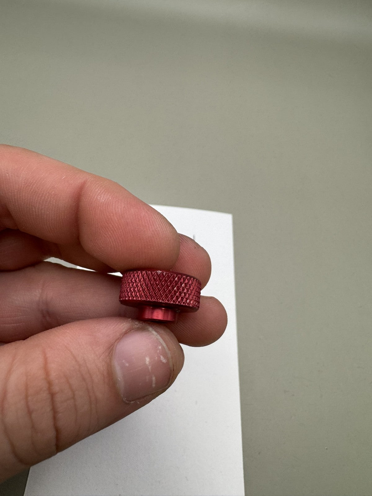 Dye DM3 Bach Rod Knob - Red
