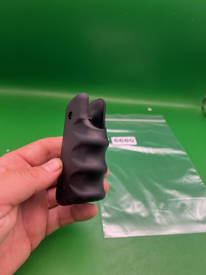45* Grooved Autococker Grips - used paintball grip panel - black