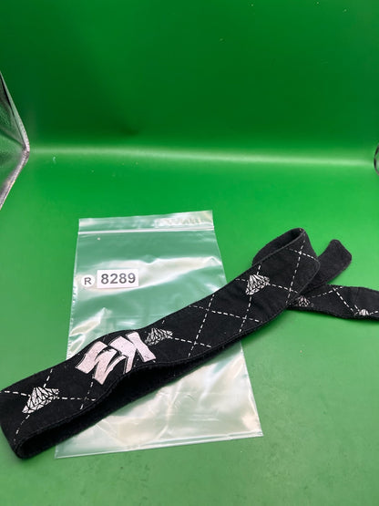 JT Goggle Mask Replacement Strap Black White