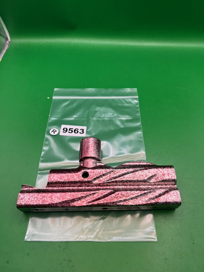 WGP Pro Stock Autococker Body Undrilled Feedneck Mod Pink Splash Ano