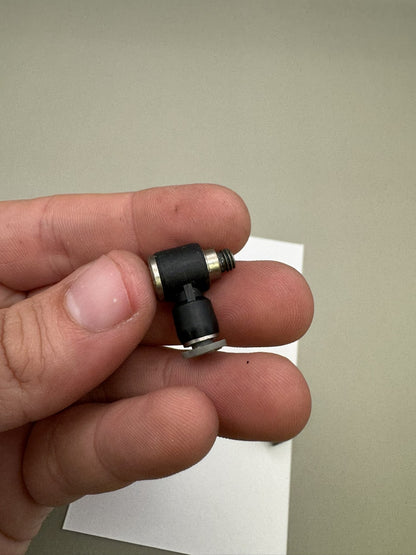 Smart Parts Ion Elbow Fittings Black (2x)