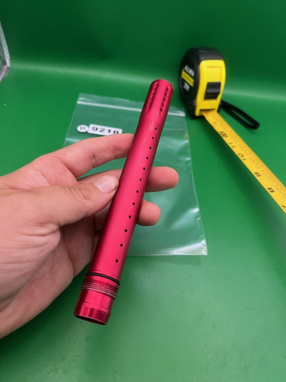 Dye UL Ultralite 14" Barrel Tip Red Anodized Ported Aluminum Front