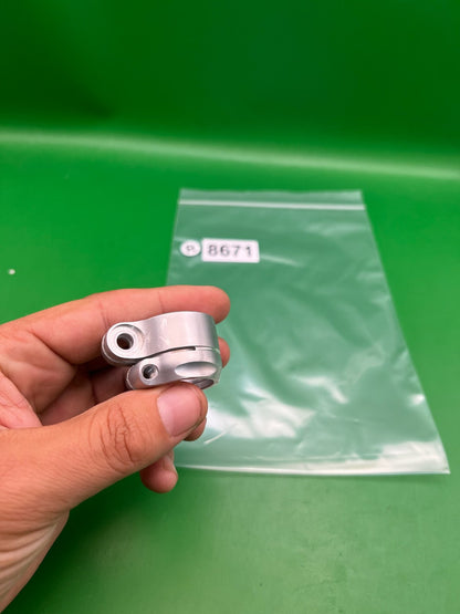 Planet Eclipse Low Rise Clamping Feedneck Collar Silver Aluminum