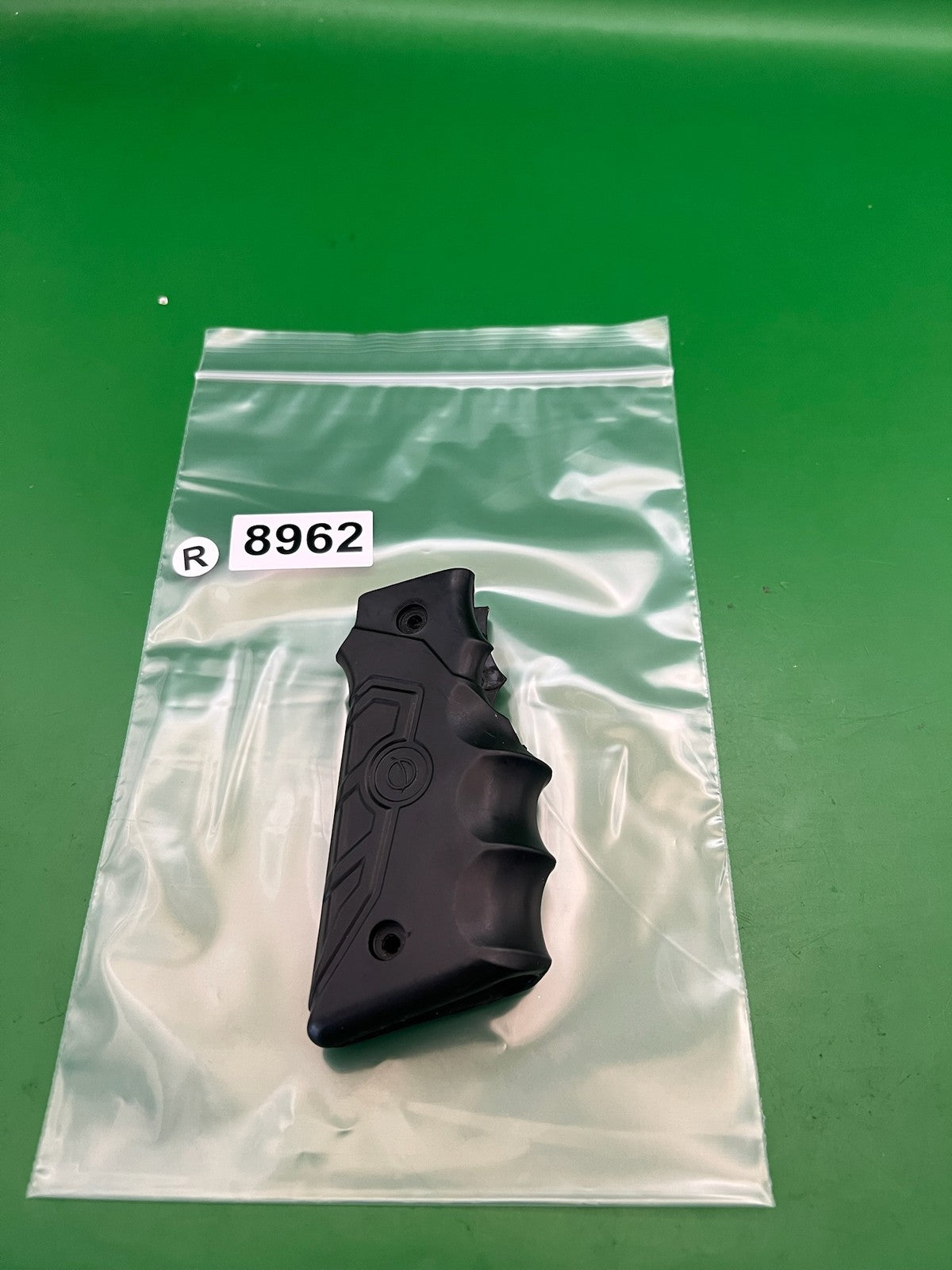 Smart Parts 45/1911 Style Grip Panels Matte Black Rubber Paintball