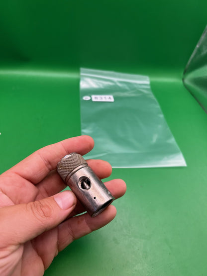 WGP On/Off Cage ASA Steel Silver Paintball Tank Adapter