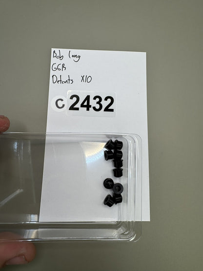 Bob Long G6R Detents X10