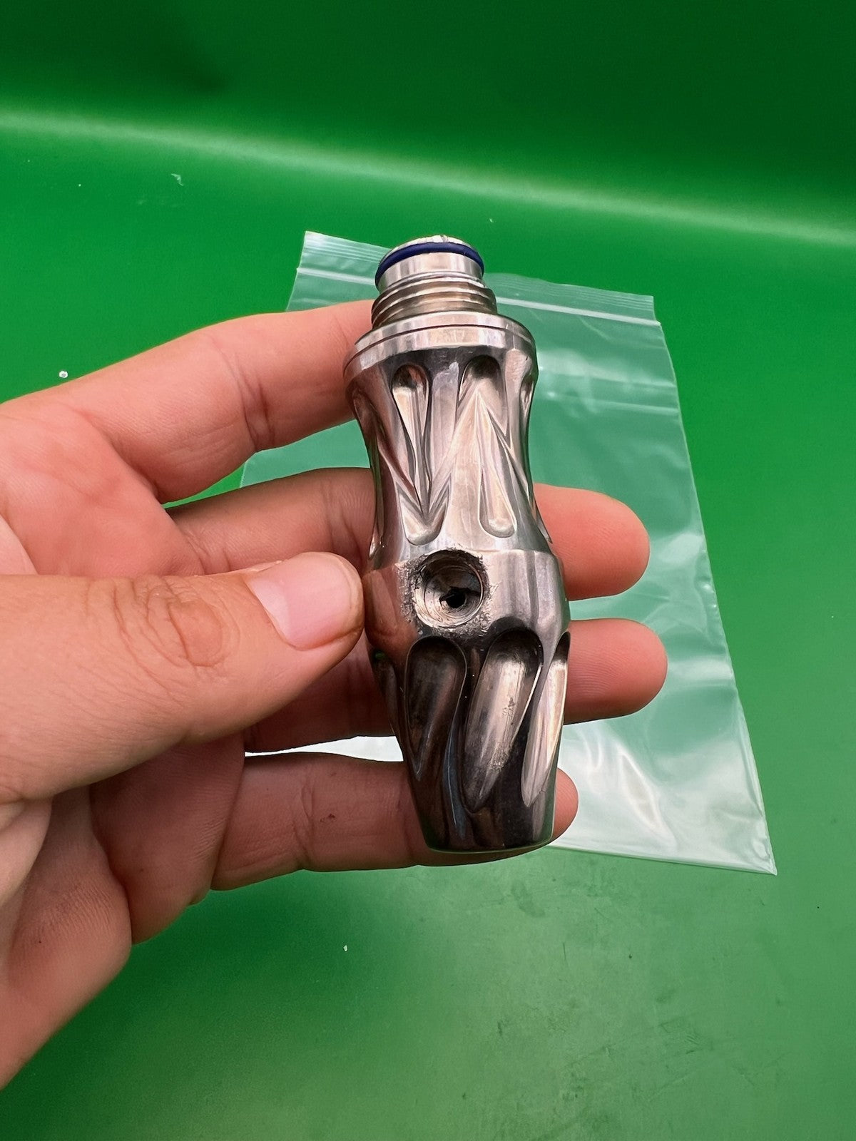 WGP Inline HPR High Regulator Autococker Gloss Silver with Internals