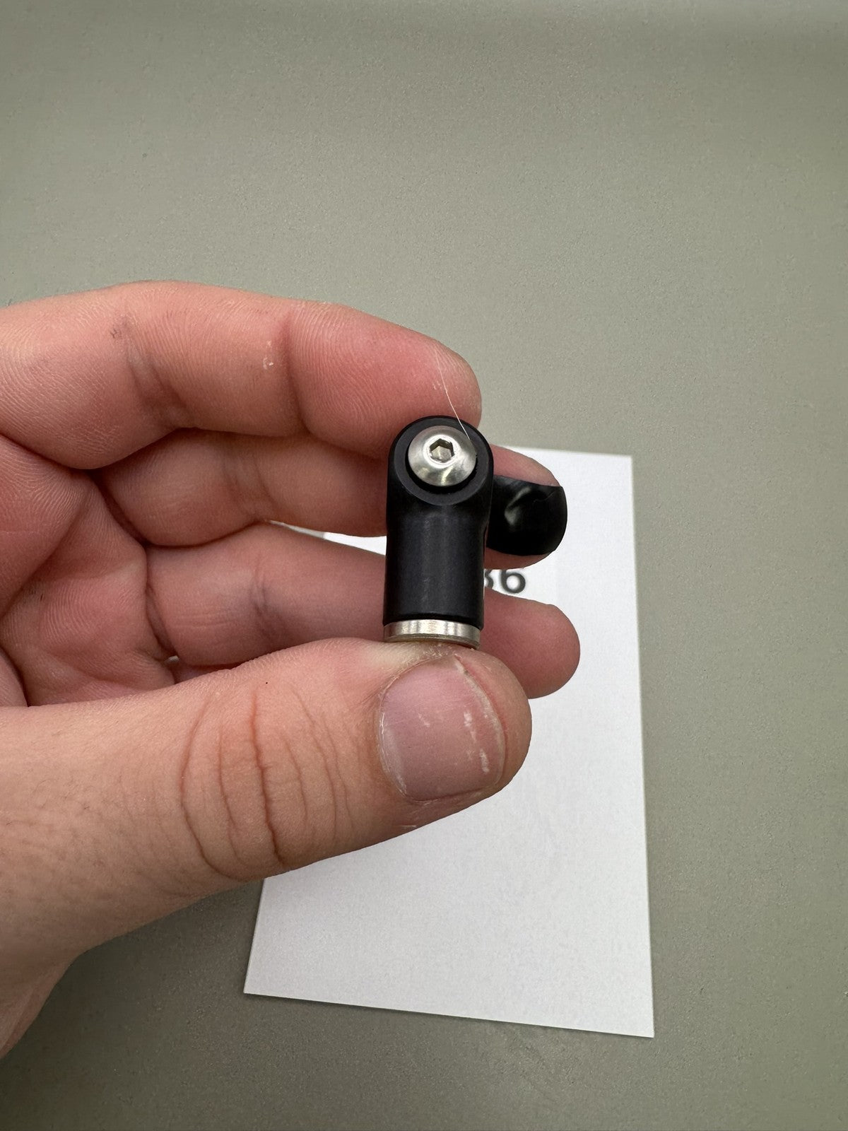 CCM 90Â° Fitting Black