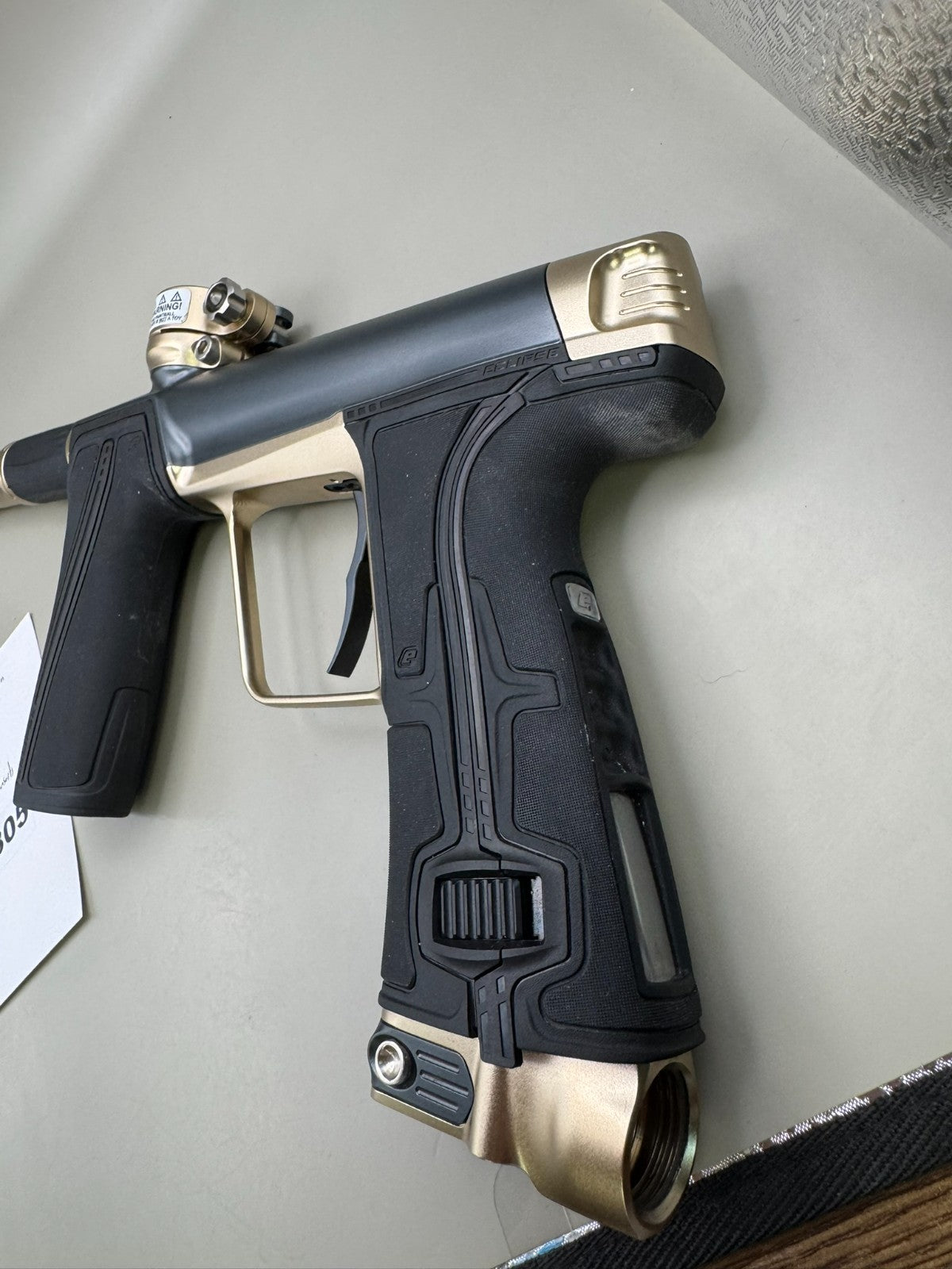 Planet Eclipse CS3 Pro - Gold/Green - Paintball Marker Fully Working