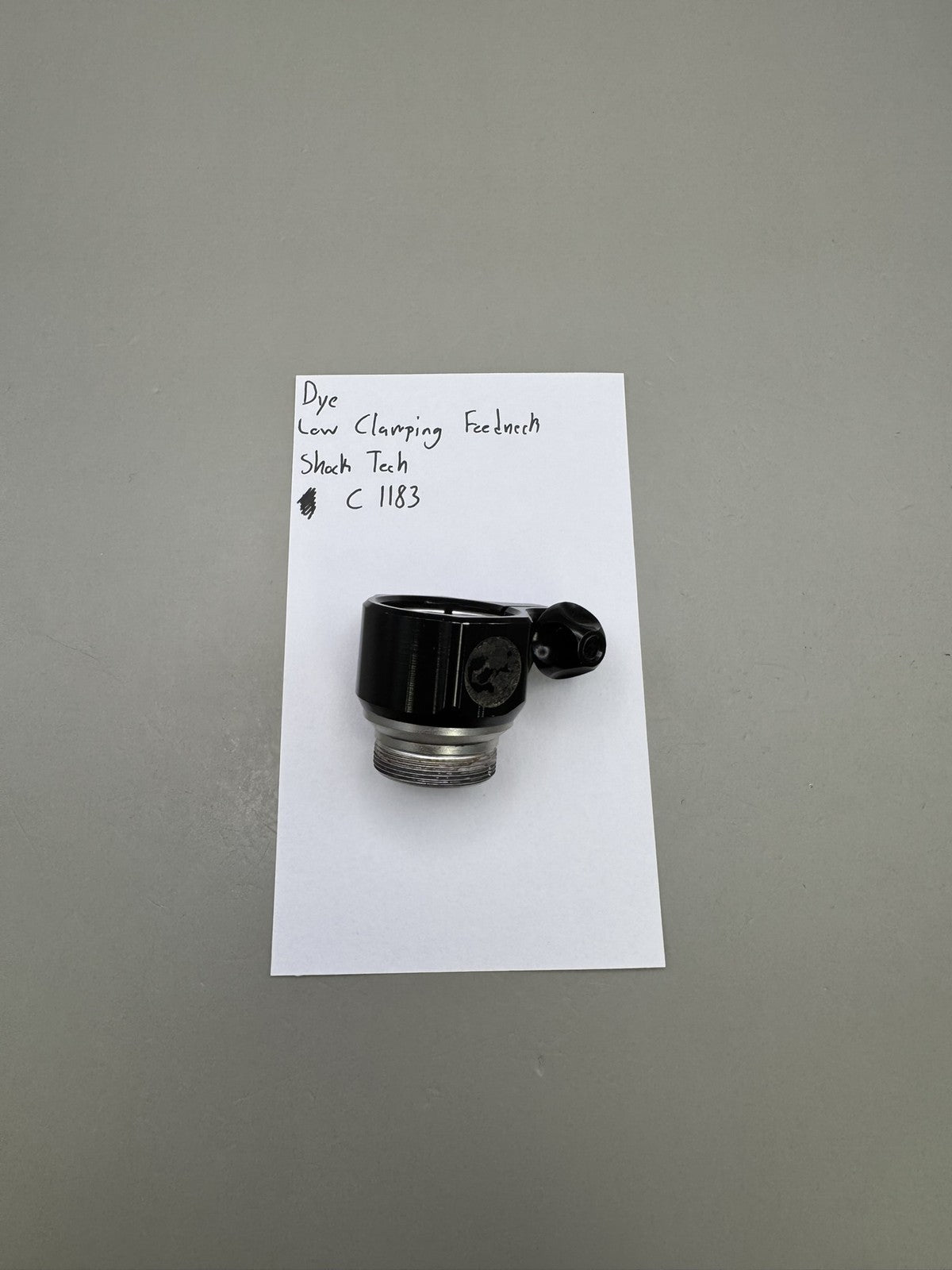 Dye Low Clamping Feedneck Shoch Tech