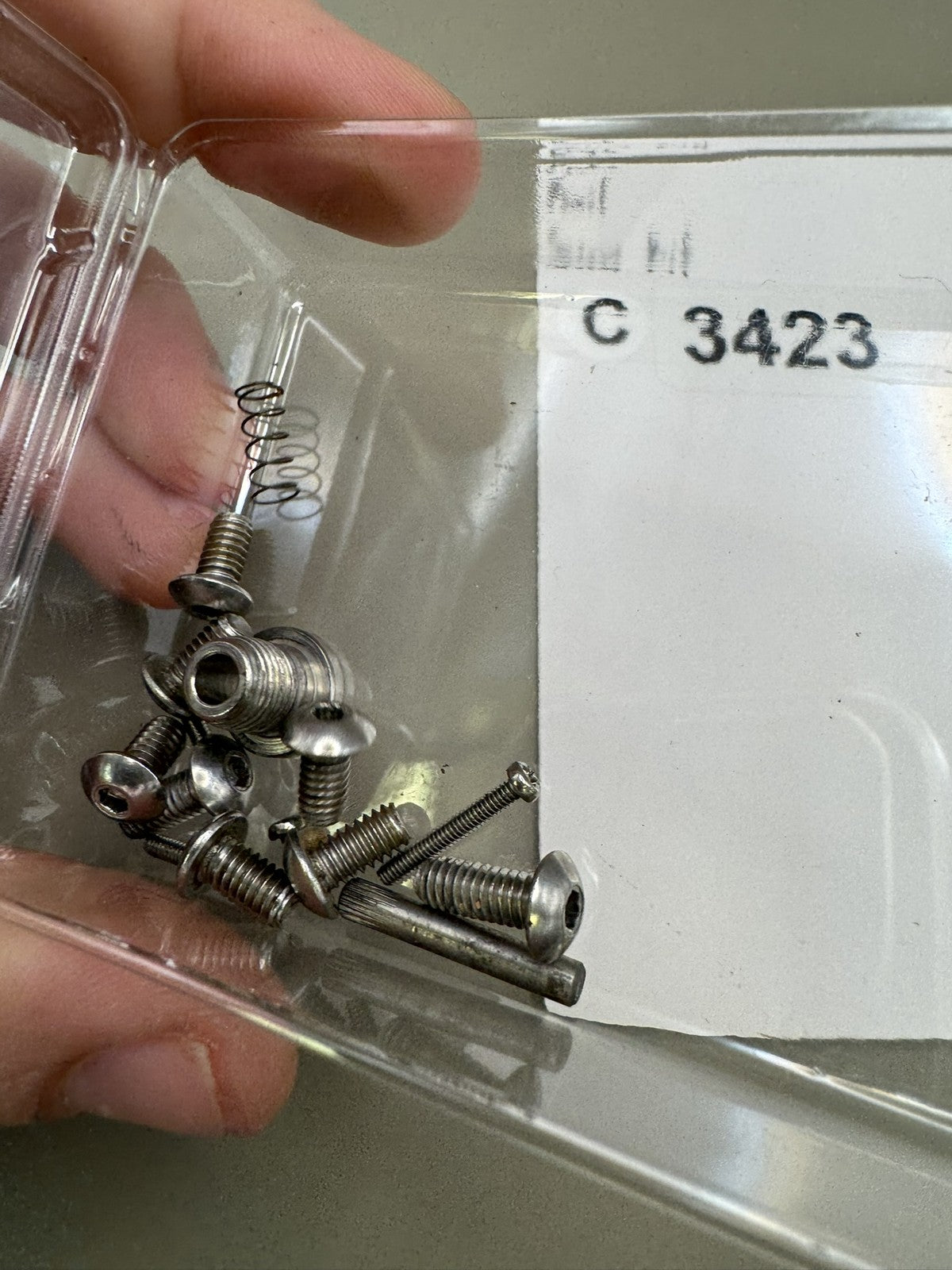 Proto Rail Screw Kit