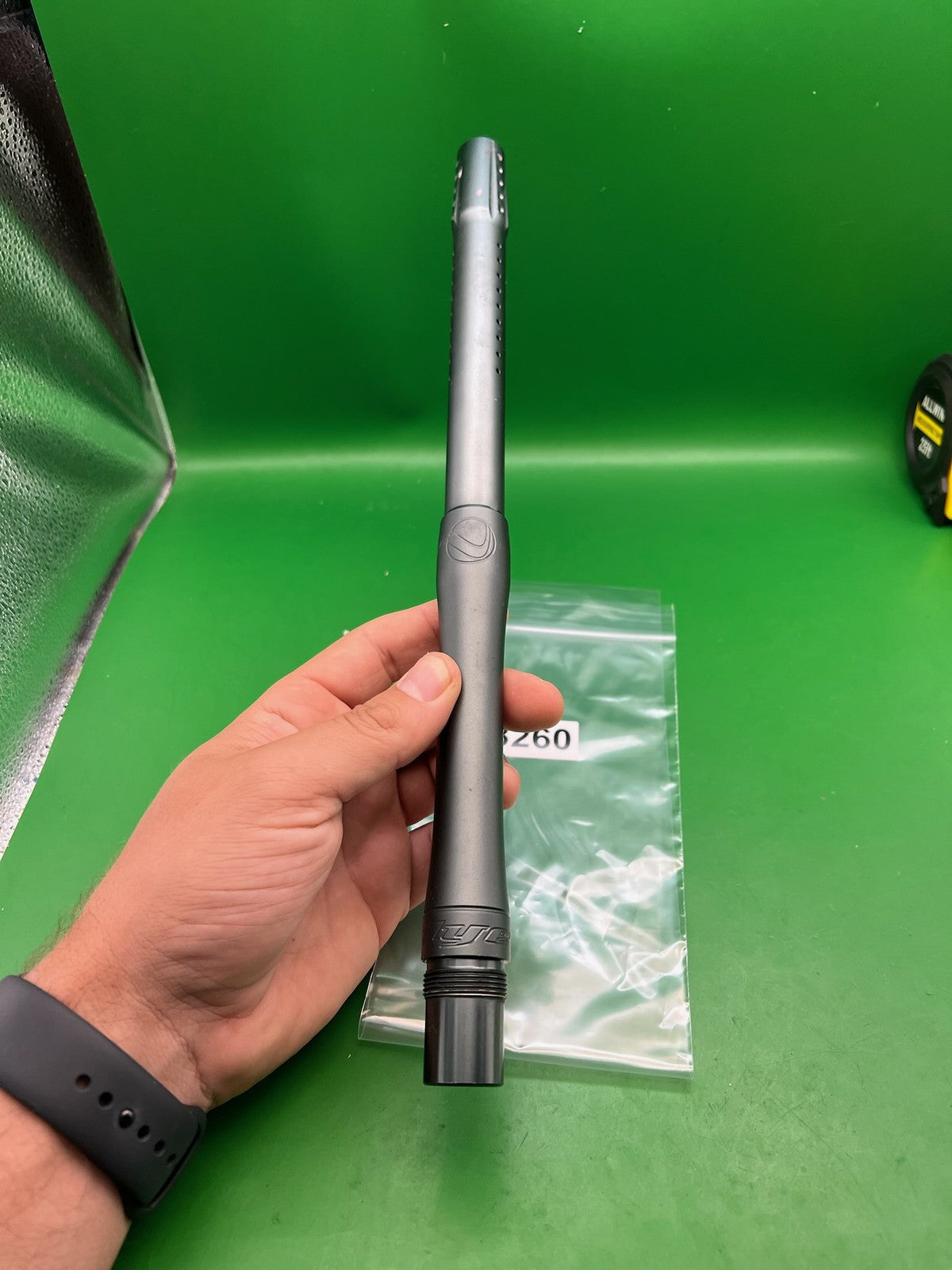 Dye Ultralite (UL) Paintball Barrel 14" 0.686 AC Thread - Charcoal