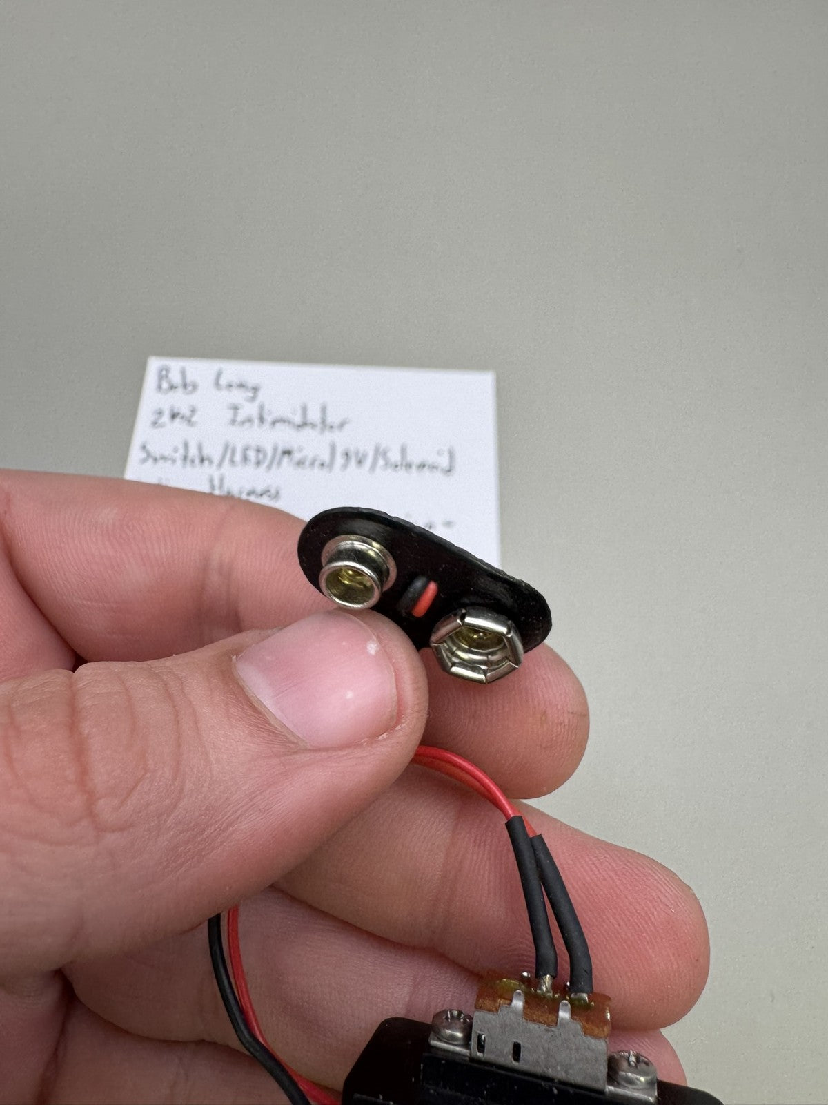 Bob Long 2K2 Intimidator Switch LED Micro 9V Solenoid Wire Harness