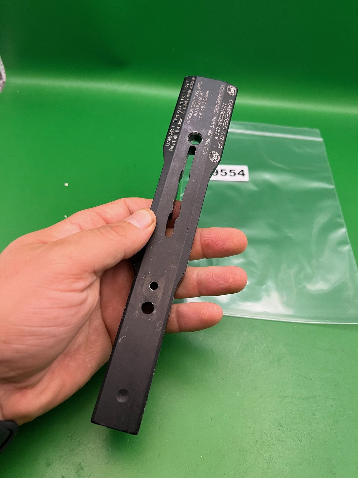 AGD Automag Classic RT Sight Rail Black Aluminum Milled
