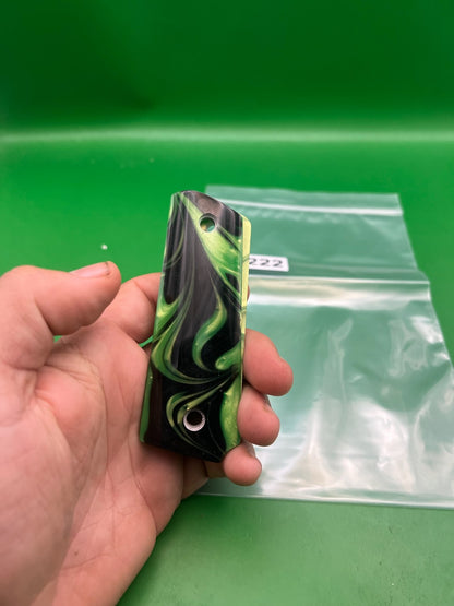 Vintage PB 1911/45 Style Grips- Green Cameo
