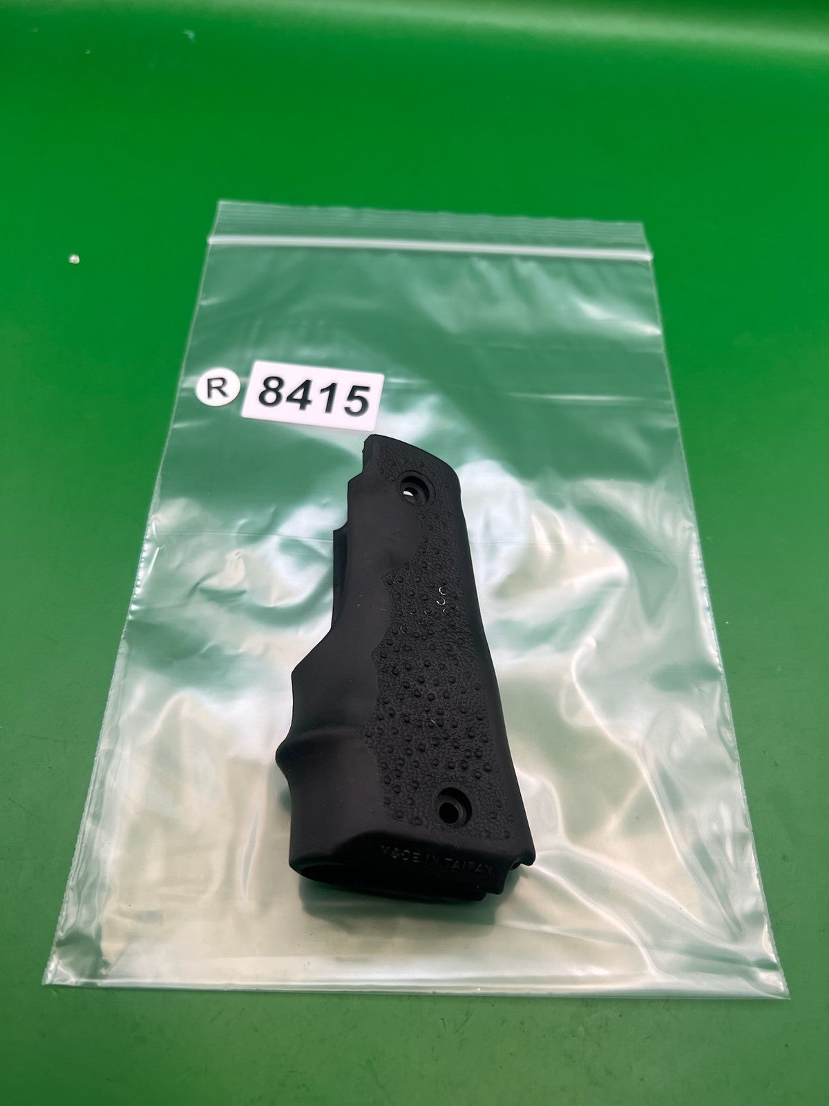 ICD 1911/45 Style Rubber Grip Panels Black Stippled Paintball Marker